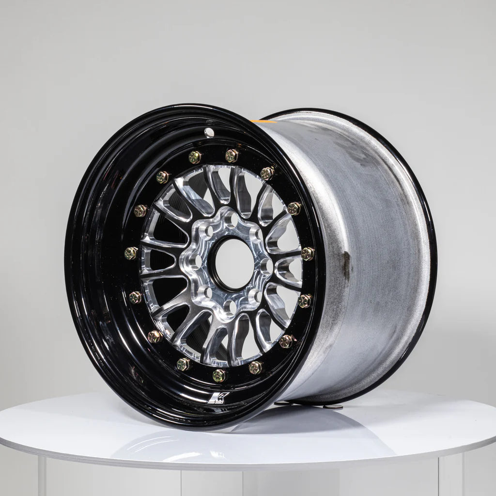 Keizer "Veelvoud" Drag Racing Wheels SINGLE BEADLOCK 15x8