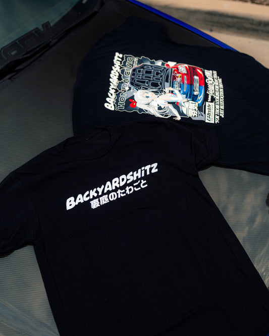 Limited edition BackYardShitz EM1 merch