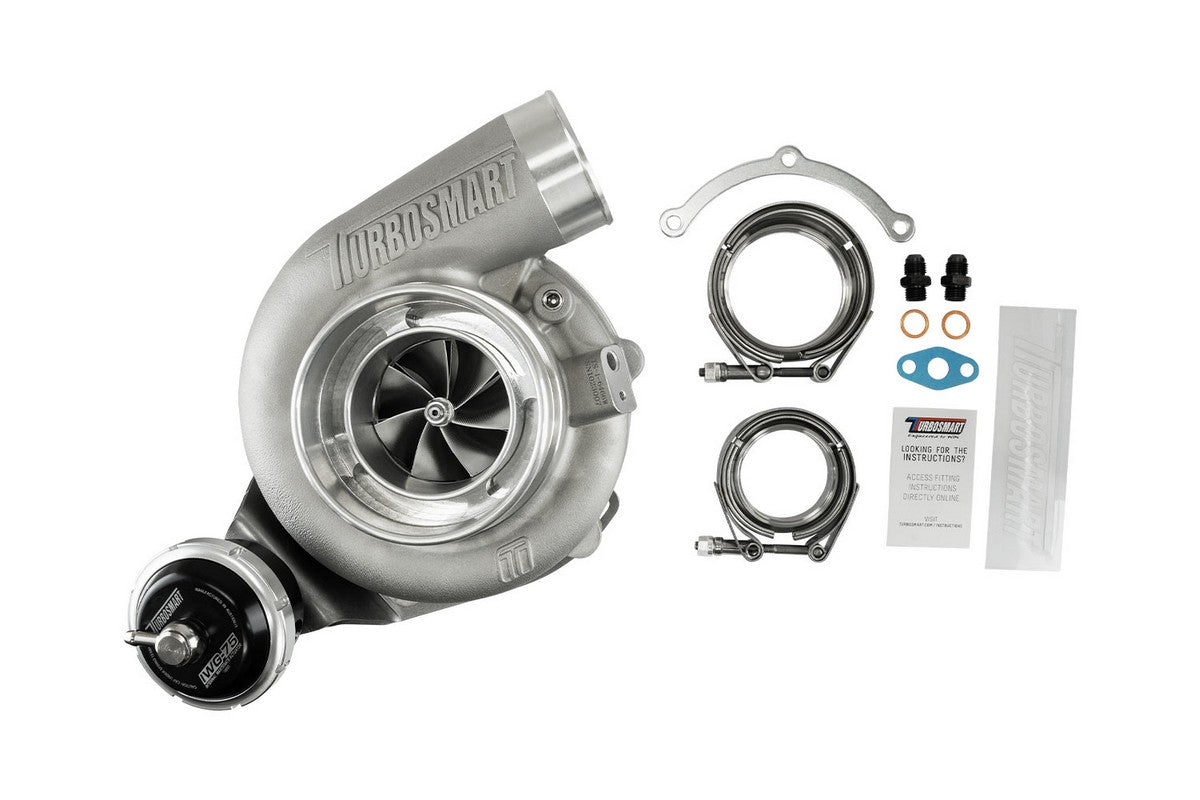 Turbosmart TS-2 Turbocharger Water Cooled Billet 6466 BB V-Band .82 A/R VB SS Internal Wastegate